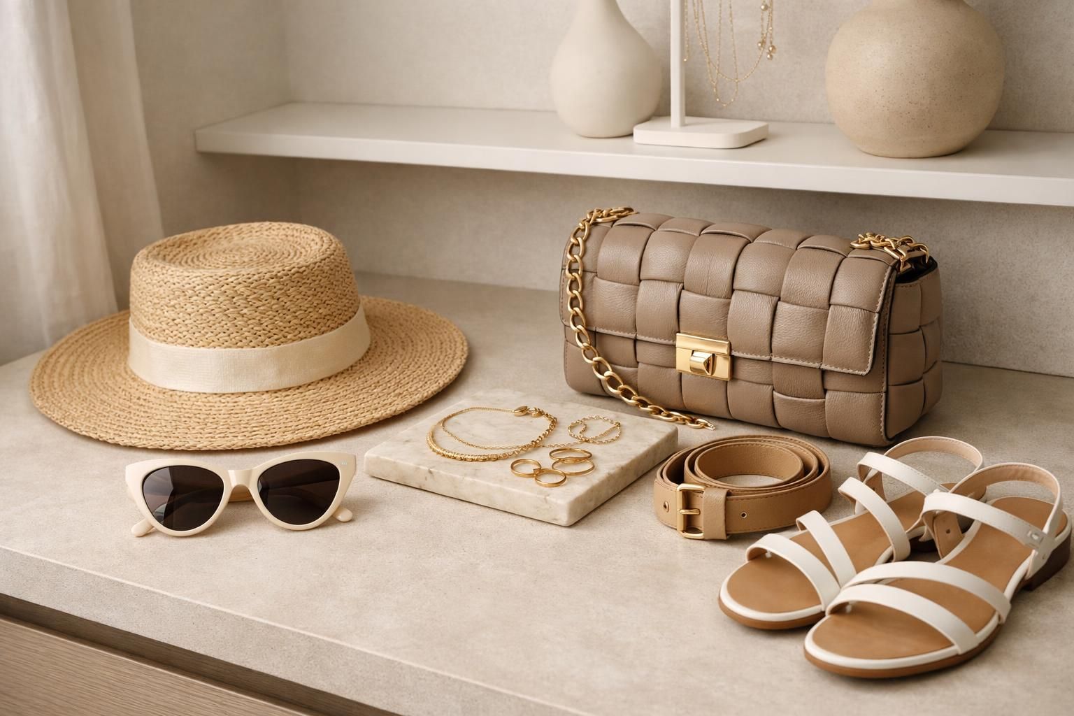 découvrez comment accessoiriser une tenue d’été simple avec élégance et subtilité, pour un style chic sans en faire trop.