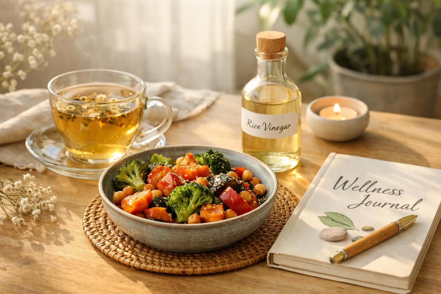 découvrez les bienfaits du vinaigre de riz pour améliorer votre santé digestive : digestion facilitée, équilibre de la flore intestinale et apport en nutriments essentiels.