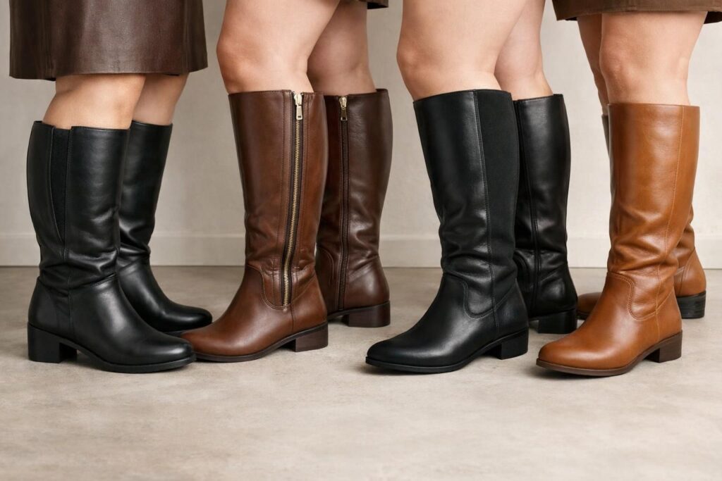 découvrez nos conseils pour choisir les bottes idéales adaptées aux mollets larges, alliant confort et style pour sublimer vos jambes.