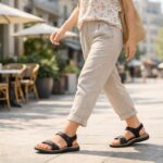 découvrez nos conseils pour choisir des sandales plates confortables et stylées, parfaites pour marcher toute la journée sans fatigue.