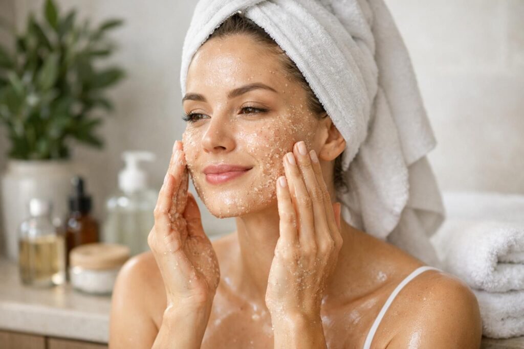 découvrez à quelle fréquence exfolier votre visage pour un gommage efficace sans abîmer votre peau. conseils et astuces pour une peau douce et éclatante.