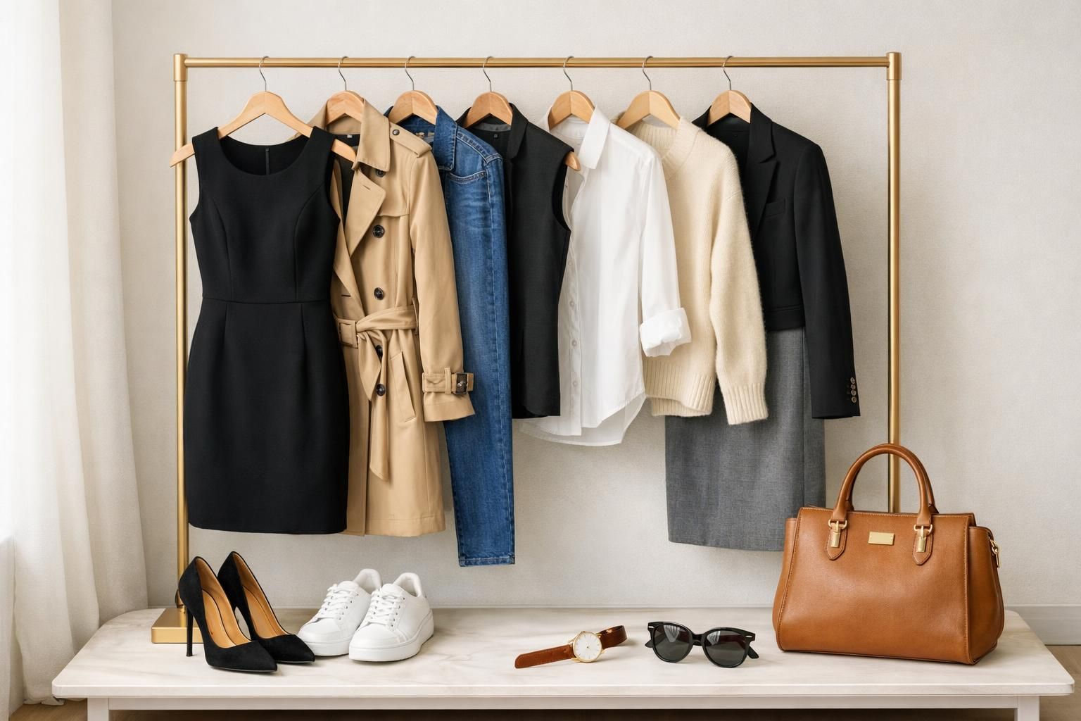 découvrez les pièces indispensables à avoir dans sa garde-robe féminine pour un style élégant et polyvalent au quotidien.