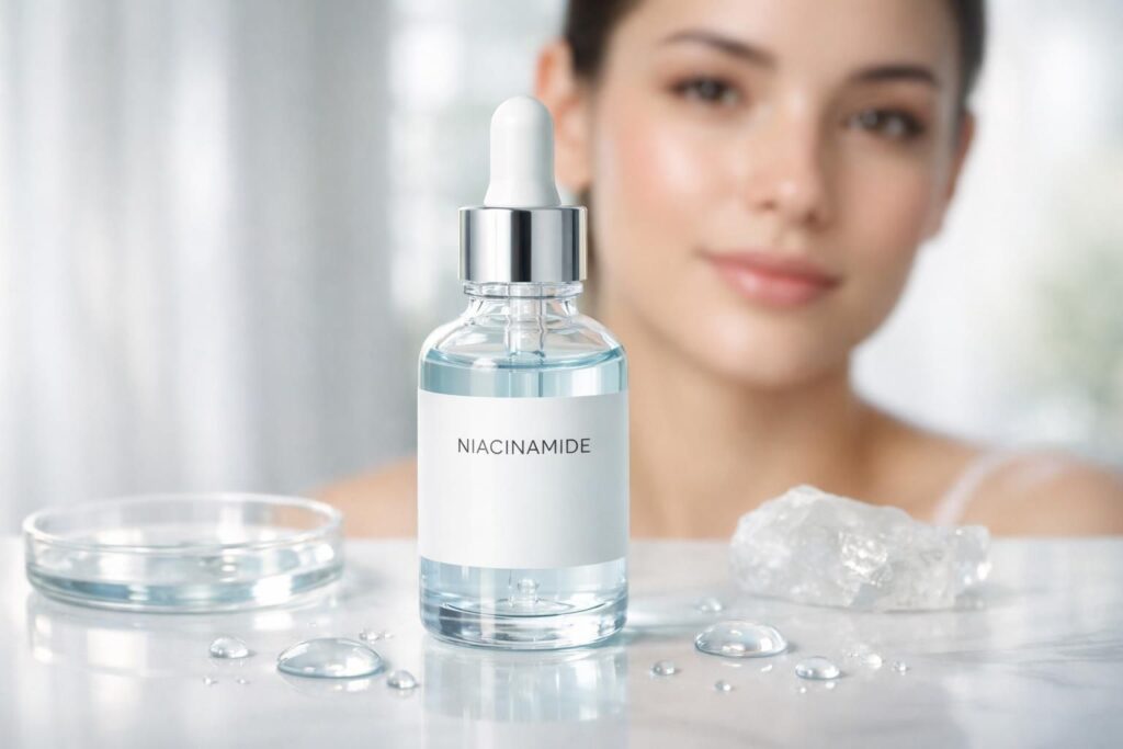 découvrez les bienfaits de la niacinamide, l'ingrédient idéal pour une peau nette, lumineuse et uniforme. adoptez une routine beauté efficace et naturelle.
