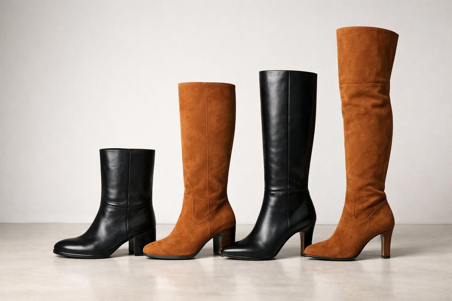 découvrez comment choisir des bottes hautes parfaitement adaptées à votre morphologie pour sublimer votre silhouette avec style et confort.