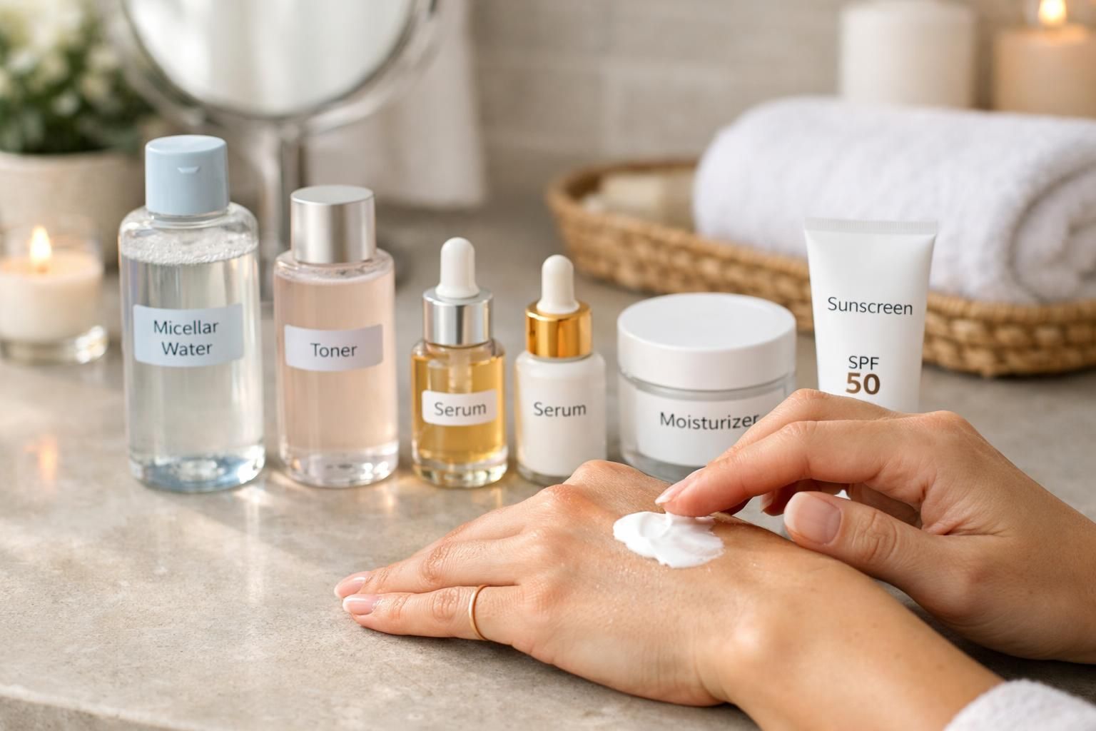 découvrez les étapes essentielles d'une routine skincare efficace pour une peau parfaite matin et soir. conseils pratiques pour nettoyer, hydrater et protéger votre peau au quotidien.