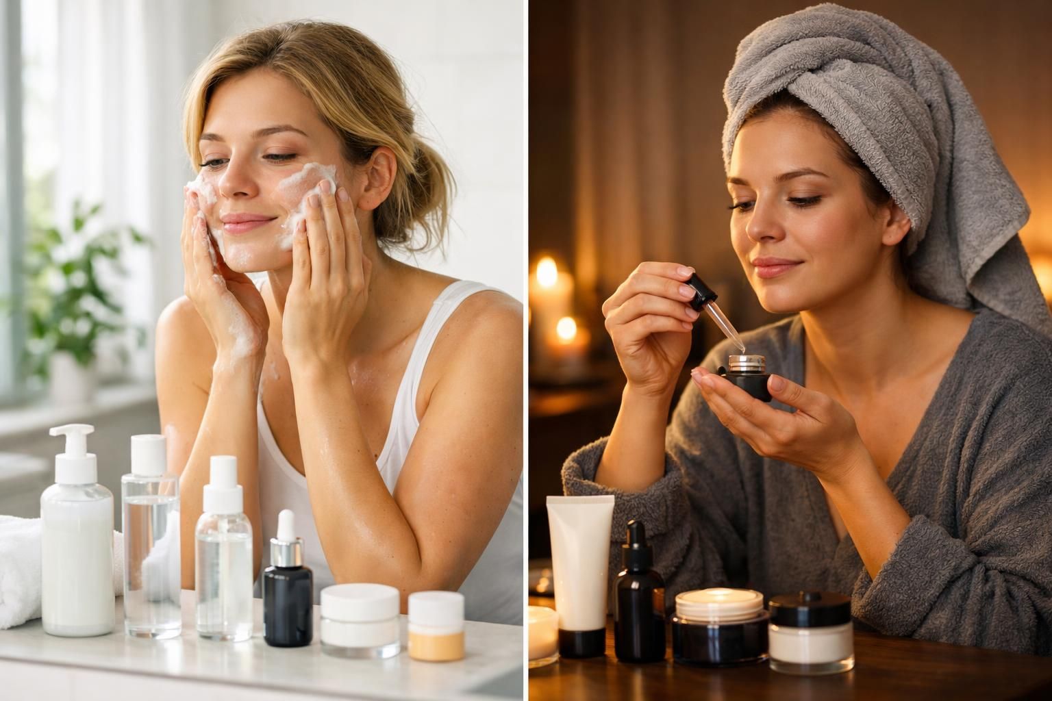 Routine skincare : les étapes essentielles pour une peau parfaite matin et soir découvrez la routine skincare idéale avec les étapes essentielles pour une peau parfaite matin et soir. adoptez des gestes simples et efficaces pour un teint éclatant et une peau saine au quotidien.