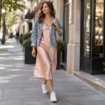 découvrez comment porter une robe satinée au quotidien : accessoires, chaussures et astuces pour créer une tenue élégante sans en faire trop.